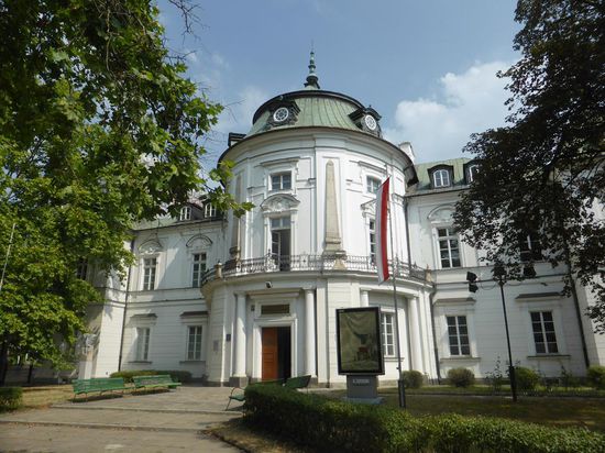 das Unabhängigkeitsmuseum - Muzeum Niepodległości - im Przebendowski-Palast