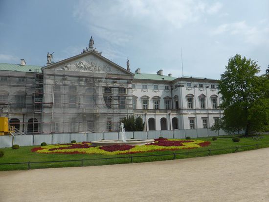 Krasinski-Palast, auch Palast der Republik genannt, ist ein Barockschloss in Warschau aus dem 17. Jahrhundert.