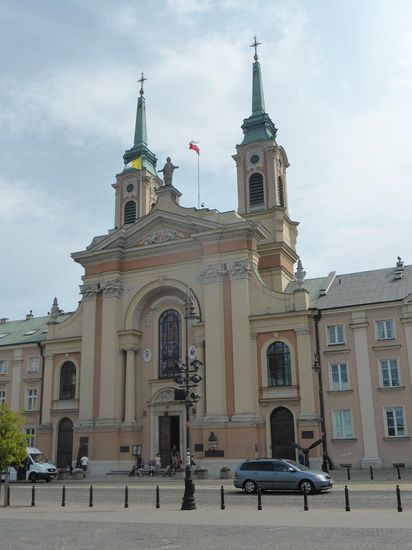 hier steht auch die Feld-Kathedrale der Polnischen Armee - virtueller Rundgang