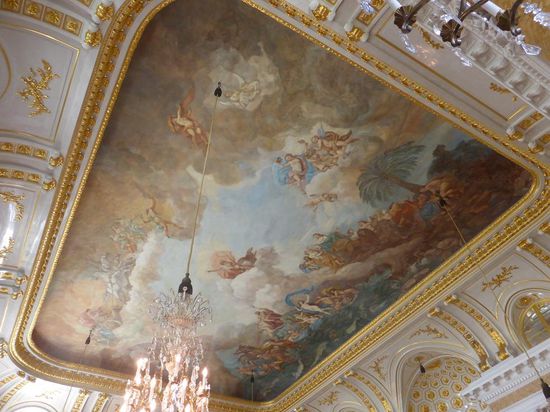 Deckengemälde von Marcello Bacciarelli - 1939 durch Bomben zerstört und 1969 'wiederhergestellt'