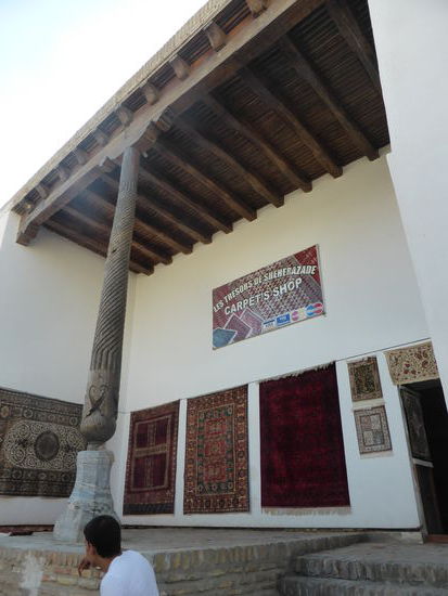 Teppiche über Teppiche - aber auch die haben wir schon