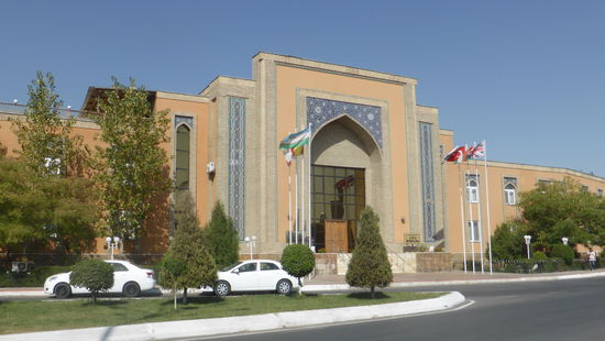 unser neues Domizil - Hotel Asia Buchara