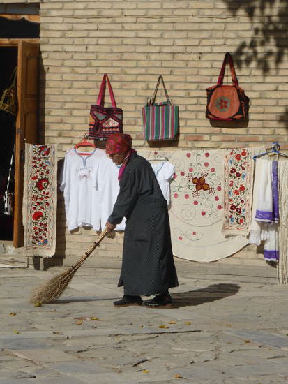 wieder einmal wird alles äußerst penibel gekehrt