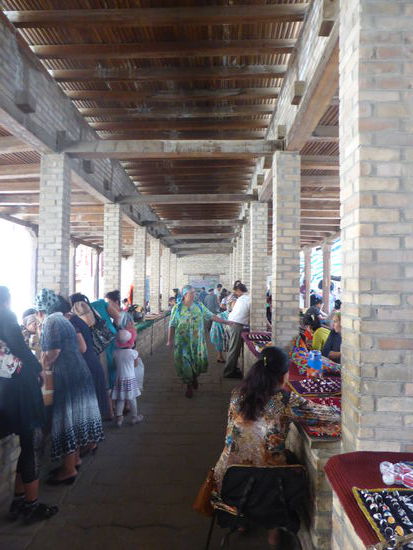 es ist viel Betrieb - aber nur Einheimische -