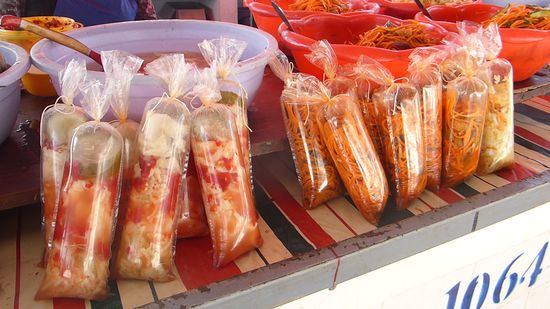 Fertigsuppen gibt es auch bei uns