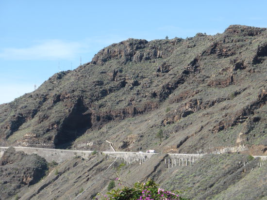 Steigstrecke vor dem Mirador El Time