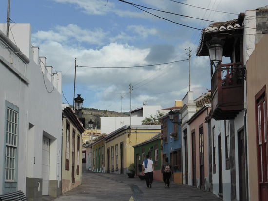 die Straßenzüge erinnern uns an solche in Trinidad (Kuba)