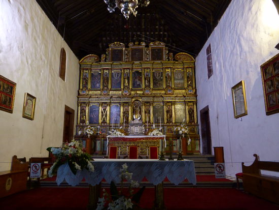 drei Reihen  von Tafelbildern sind einmalig für La Palma