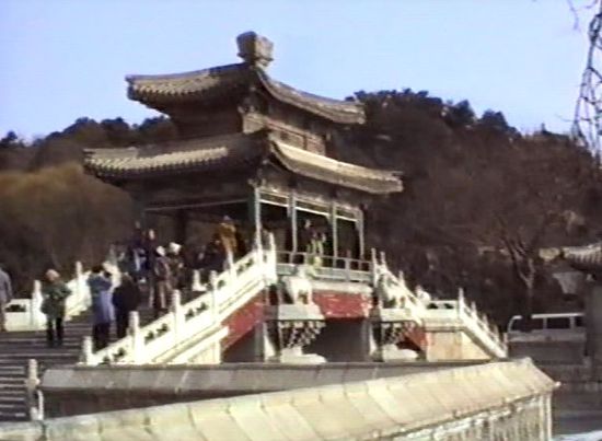 und dann müssen wir den Sommerpalast verlassen.