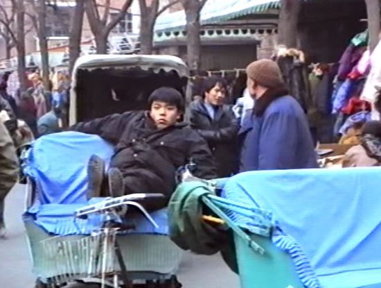 nach anstrengenden Taxifahrten muß man ruhen