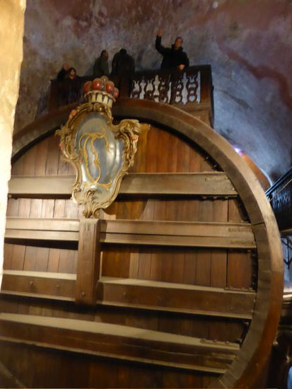 das heutige dritte Große Fass - 220000 Liter