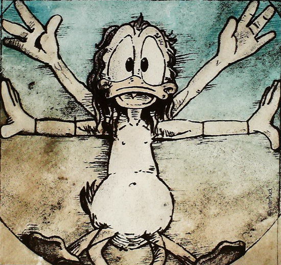 Plakatwerbung - Prospektwerbung zur Duckomenta