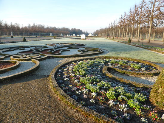 Eindrücke vom Barockgarten (im Winter)