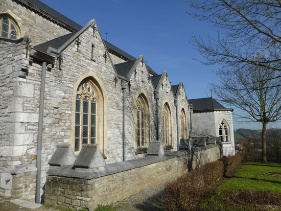 das gotische Langhaus ist im 15. Jh. erbaut worden