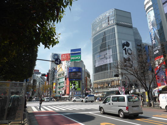 so langsam nähern wir uns dem Bahnhof von Shibuya