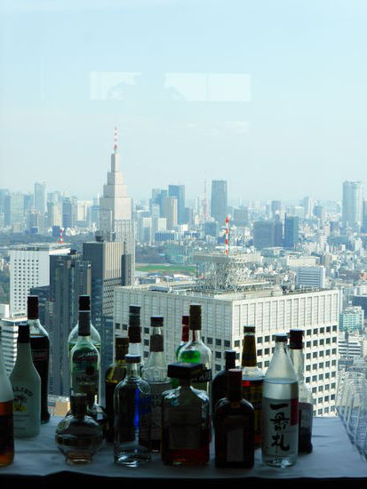 Blick von der Bar auf die Stadt