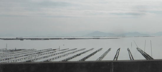 Austernzucht in der Hiroshima-Bay