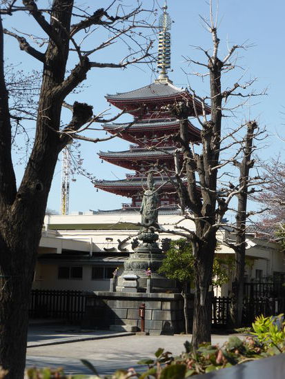 die Pagode beheimatet der Legende nach die Asche Buddhas