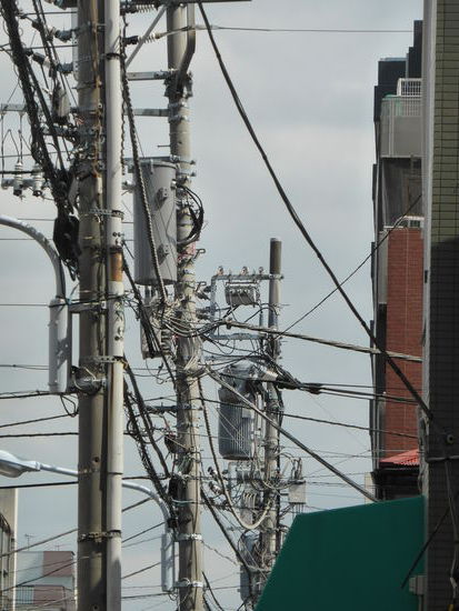 die Überlandversorgung ist ähnlich abenteurlich wir in den USA