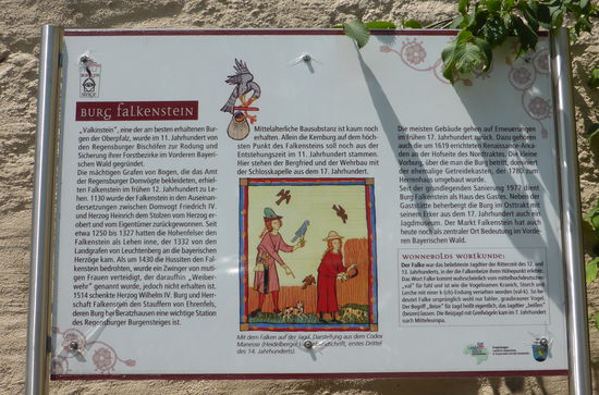 Burgbeschreibung (lesbar durch Bildvergößerung)