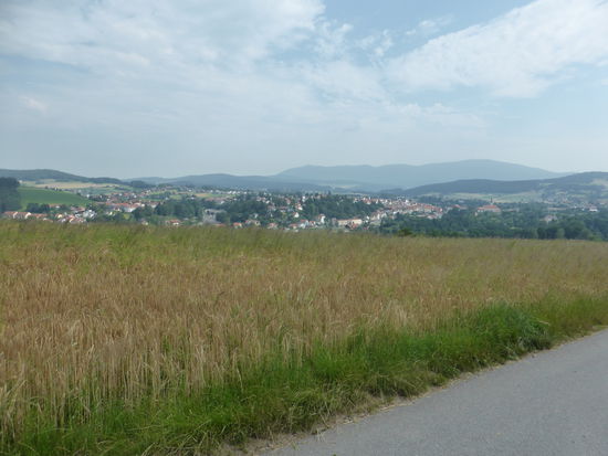 Blick auf bad Kötzting