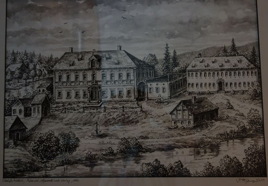 in historischer Darstellung