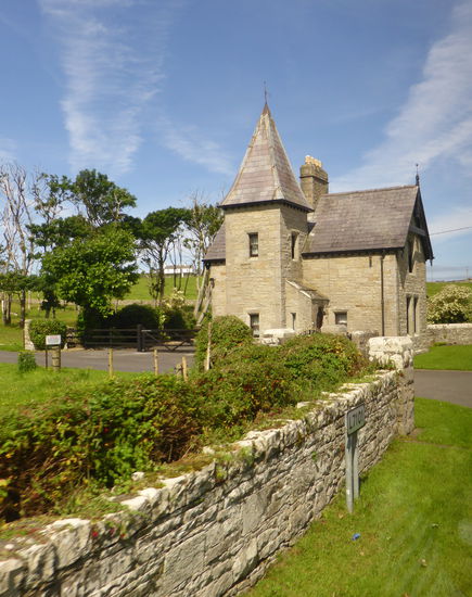 Eingang zum Classiebawn Castle