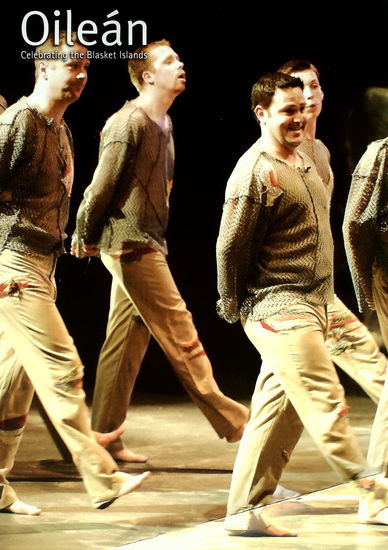 Programmheft - z.T auch in deutscher Sprache - die Aufführung findet in gälisch statt