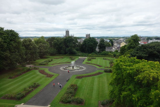 nochmals Blick nach Nordwesten