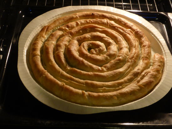nach 40 min im Backofen sieht das sehr lecker aus