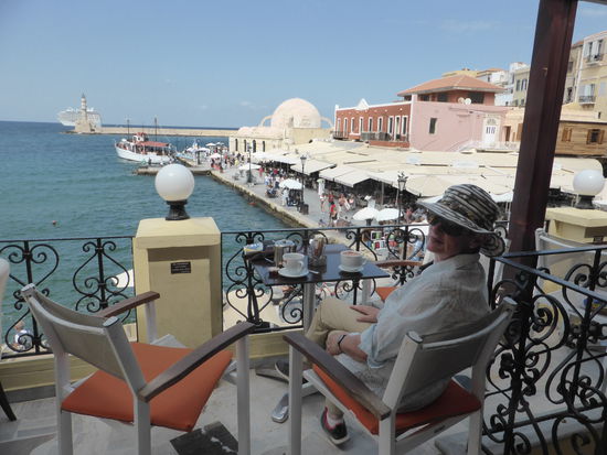 Teepause in ruhigen Gefilden der ersten Etage