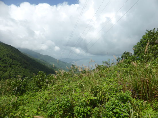 Blick von der Paßhöhe nach Norden