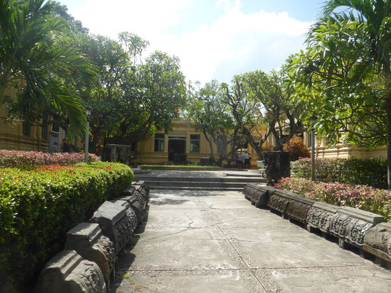 Eingang zum Cham-Museum