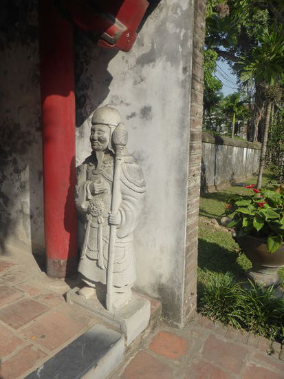 steinerne Wächter an den Toren