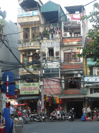 die schmalen Häuser beeindrucken mich immer wieder