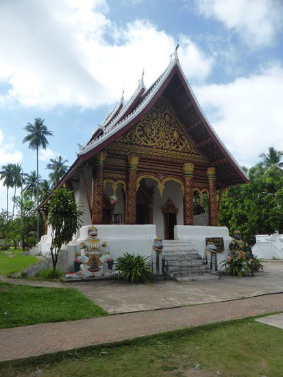 Vat Aham - erbaut im typischen Luang Prabang Stil