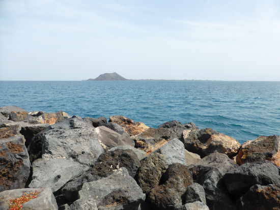 Blick auf die Insel Lobos