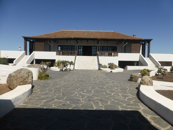Restaurant des Mirador und Ausstellung über Flora und Fauna des Naturparks Betancuria