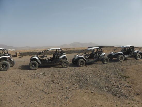 modernes Touristenvergnügen - in manchen Landschaftsstreifen recht fragwürdig