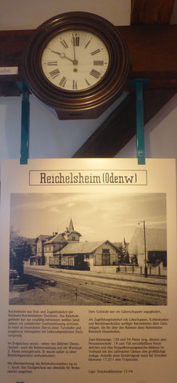 1868 wurde die Erschließung des Gersprenztales durch eine Bahnlinie diskutiert - 1885 der Bahnbetrieb eröffnet