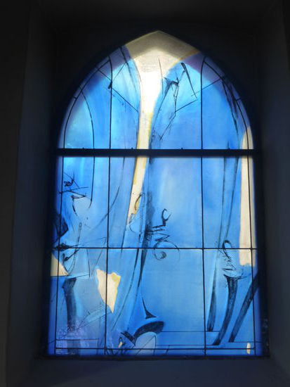 Buntglasfenster von Robert Münch - Fenster der Dankbarkeit und Segen