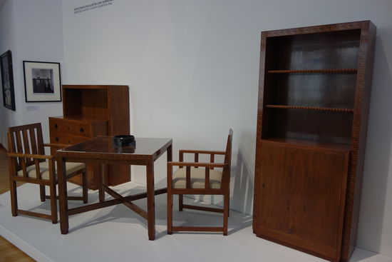 Herrenzimmer von Albin Müller - 1914 - amerk. Nußbaum