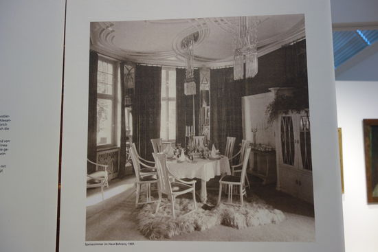Speisezimmer im hause Behrens - 1901