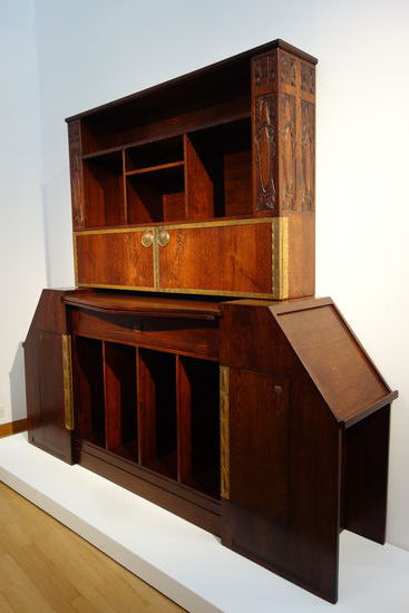 Bibliotheksschrank - Joseph Maria Olbrich - 1902 - Eiche