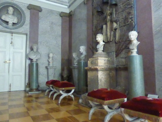 von den römischen Zimmer gibt es drei