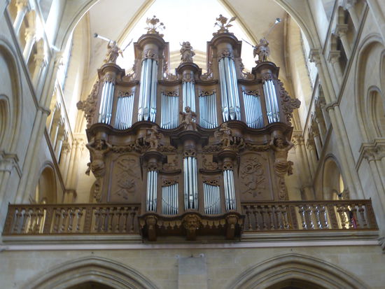 Orgel von Christophe Moucherel aus dem Jahr 1725