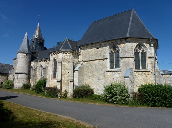 Église Saint-Martin de Prez - 49°48'01" N / 04°21'03" O