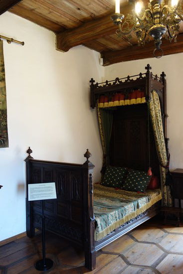 gotische Stube - Ausstattung aus dem 19. Jh.