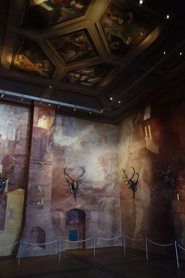 Venussaal - Wandbemalungen 'Venusberg' von Hofmaler Heinrich Göding