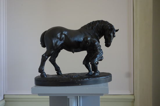 Plastik 'Hufschmied' - J.E.Böhm - vor 1872